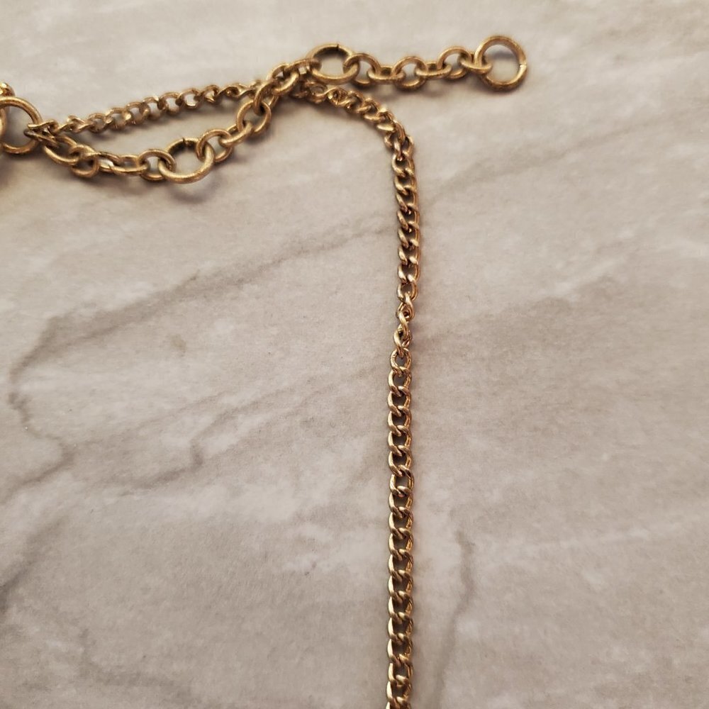 💕 J.Crew Hot Pink Rhinestone Crystal Pave Fire Ball BeadedNecklace 💕 - Picture 5 of 16